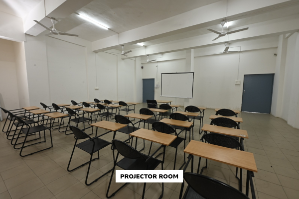 Caleum website projector room